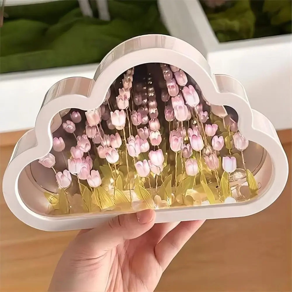 3D Tulip Flower LED Night Lamp - Image 4