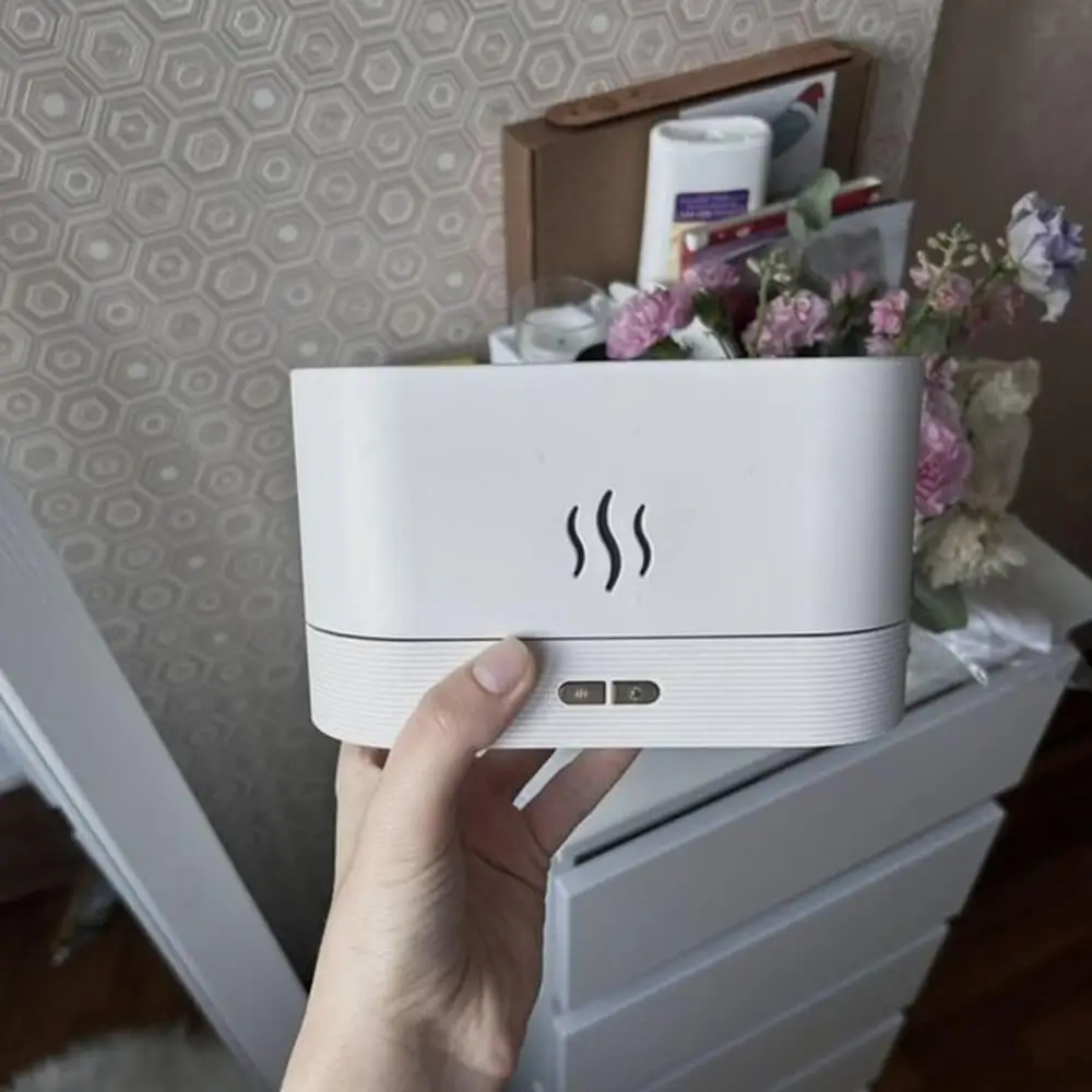 Flame Aroma Diffuser & Humidifier – LED Fire Effect - Image 4
