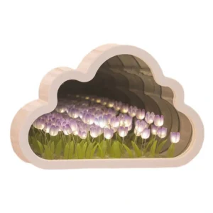 3D Tulip Flower Night Lamp