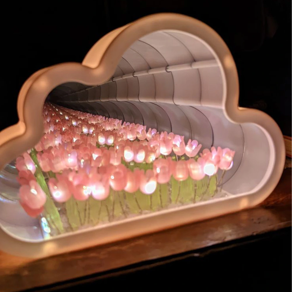 3D Tulip Flower LED Night Lamp - Image 2